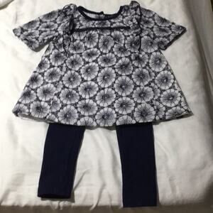 Cynthia Rowley 2T Navy white set worn once perfect